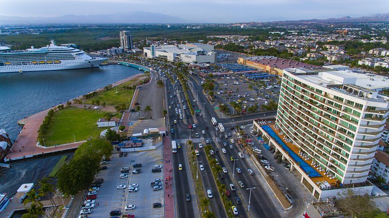 A unos pasos de la playa